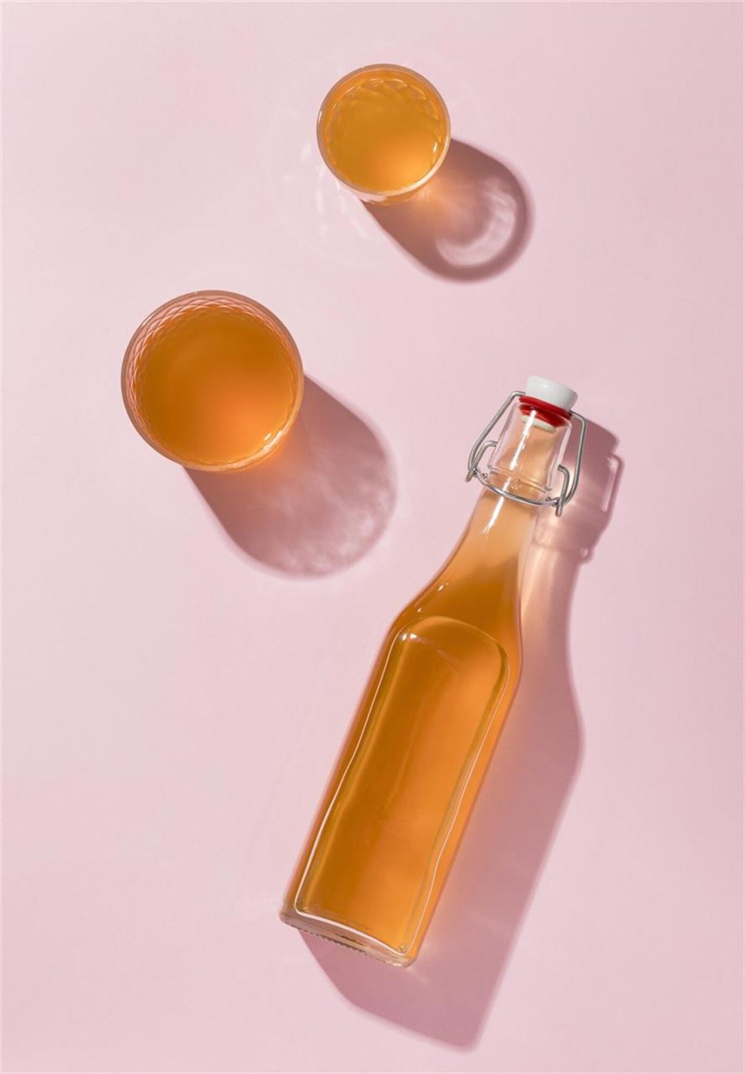 Bredt udvalg af lækre kombucha-bobler med lavt alkoholindhold