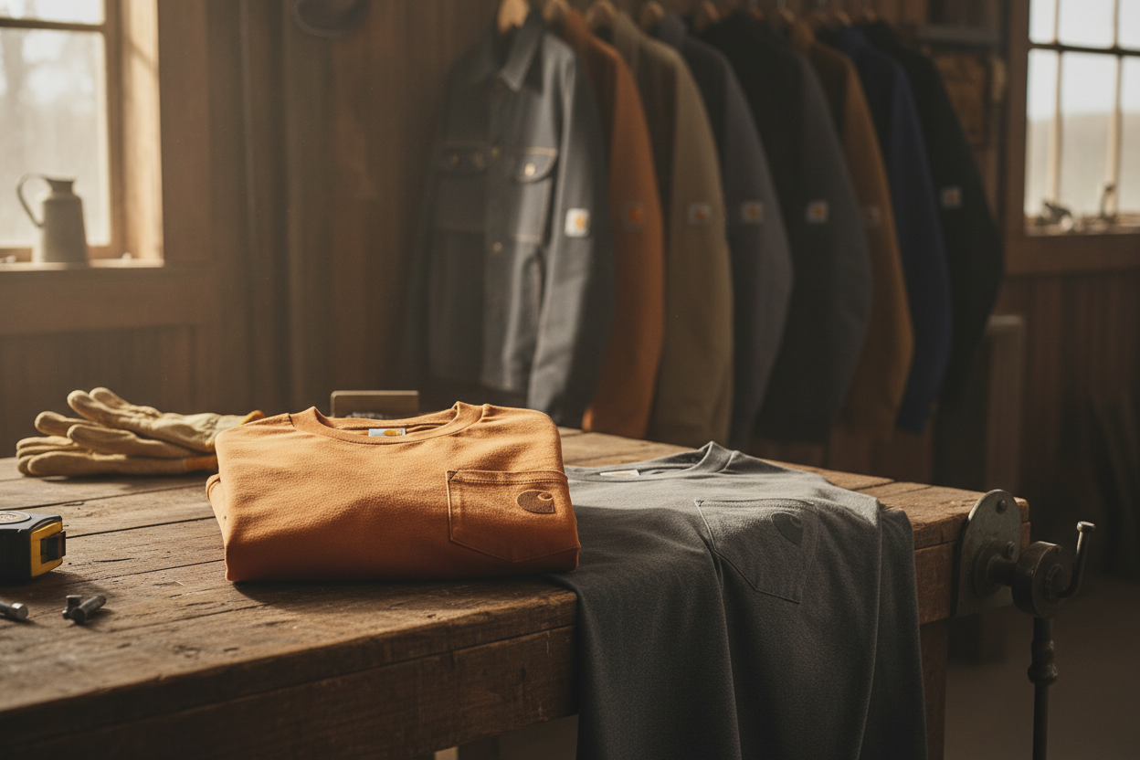 Carhartt T-shirts: Komfort og Holdbarhed til Hverdagsbrug